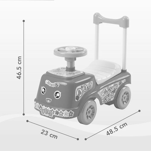 Montable Carrito Mytoy Walking 5501 Amarillo