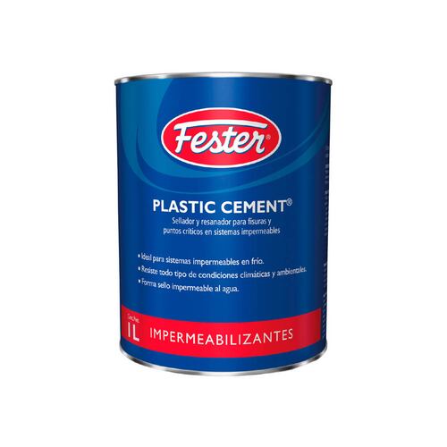 Sellador Cemento Plástico 1L Resanador Calafa Fester 1628806