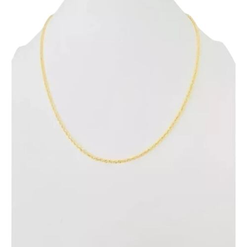 Set Torzal Cadena 55 Cm + Pulsera 21 Cm X 2 Mm Oro 10 K..