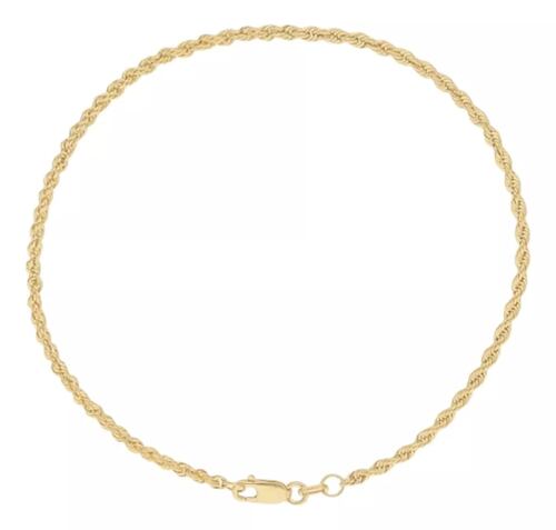Set Torzal Cadena 55 Cm + Pulsera 21 Cm X 2 Mm Oro 10 K..