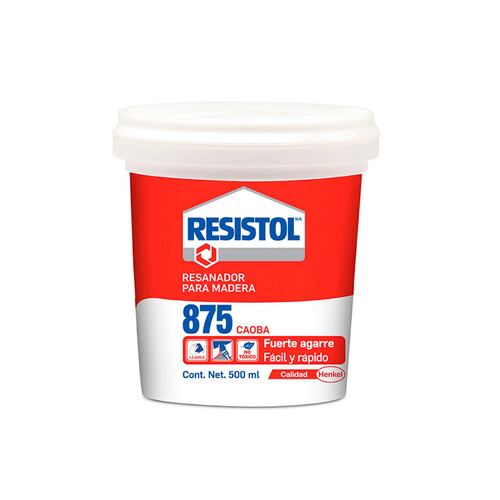 Resanador Madera 500Gr 17.64Oz Caoba 875 Resistol 1522060