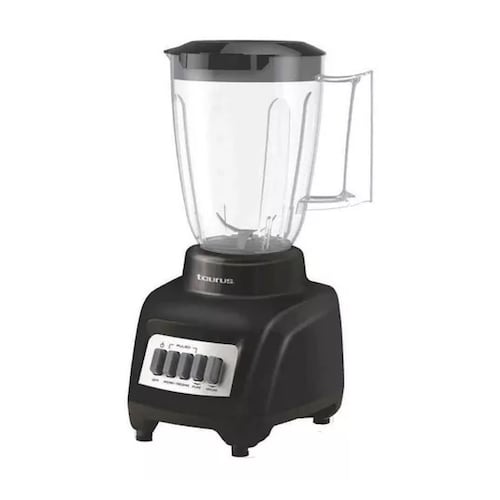 Licuadora Marca Taurus Modelo Haley Vaso De Plastico Base Negra Y 4 Velocidades 1l.