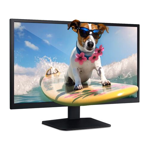 Monitor Samsung LS24A 24Pulg fhd 60HZ Hdmi Vga Plano Black LS24A336NHLXZX