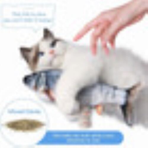 Juguete De Gato Pez Bailando Eléctric 