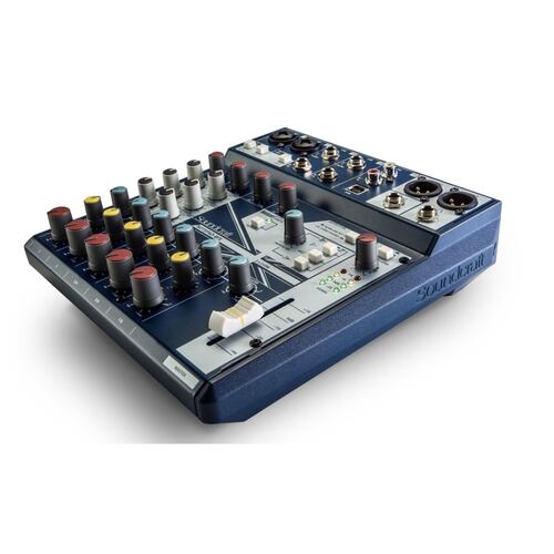 Consola Analógica SOUNDCRAFT NOTEPAD-8FX 8 Canales C/usb 