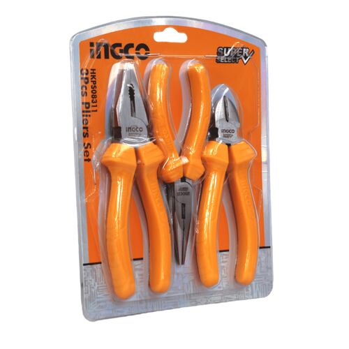 Pinza P/Electricista 7 Corte Lateral+Pinza Ingco Hkps08311