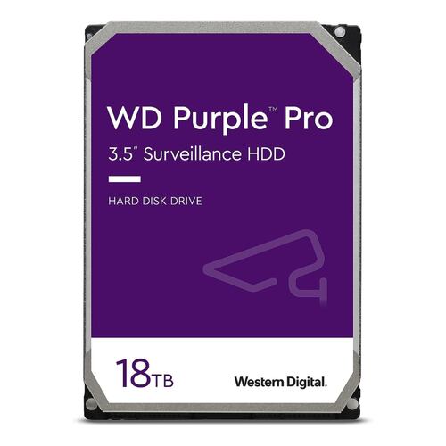 Disco Duro Interno Western Digital WD181PURP 18TB 7200RPM SATAIII.