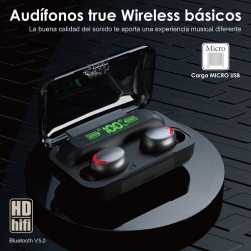 2 Pcs Audífonos In-ear Inalámbricos F Serie 9-5 Para Juegos