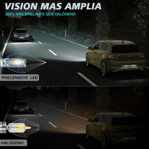 10 Focos Led Pellizco T10 W5w Blanco Neutro