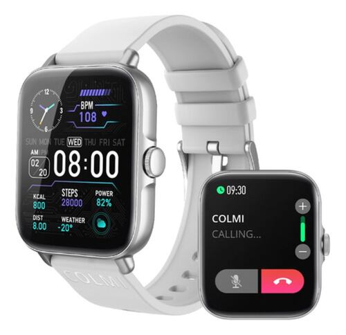 Reloj Inteligente Bluetooth Llamada Blanco