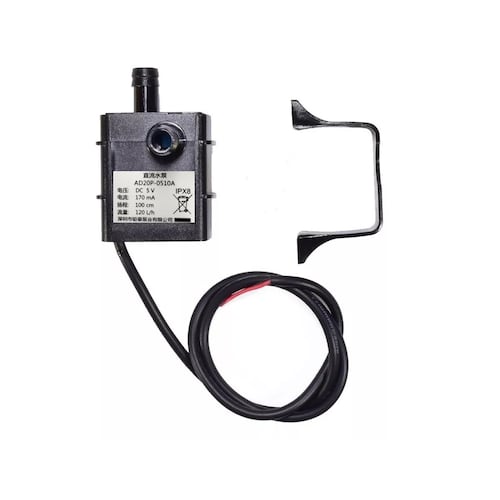 Bomba De Agua Mini Sumergible Brushless 120l/hr 1m 5v 170ma