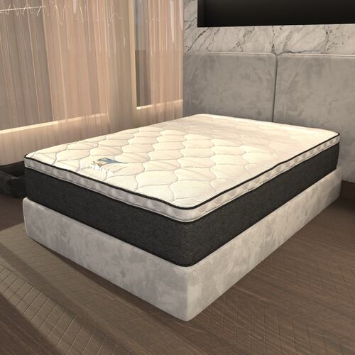 Colchón Con Box Matrimonial PresToon Serta Ortopédico Comfort Foam + Edredón Ligero + Protector Matrimonial + Juego Ligero de Sábanas + 2 ALMOHADAS DE REGALO.