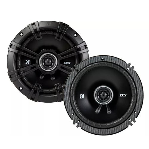 Set de Bocinas Coaxiales Kicker DSC6504 6.5 Pulgadas 2 Vias 240W.