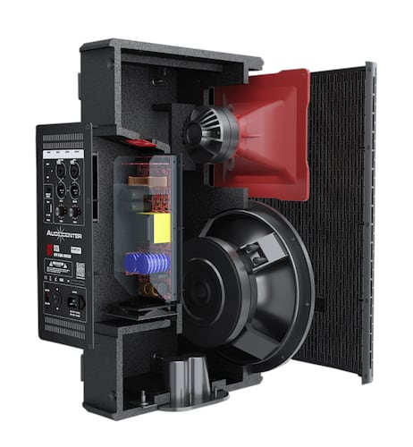 Bafle Activo AUDIOCENTER Gt512A 12 Pulgadas 2200w Clase D.