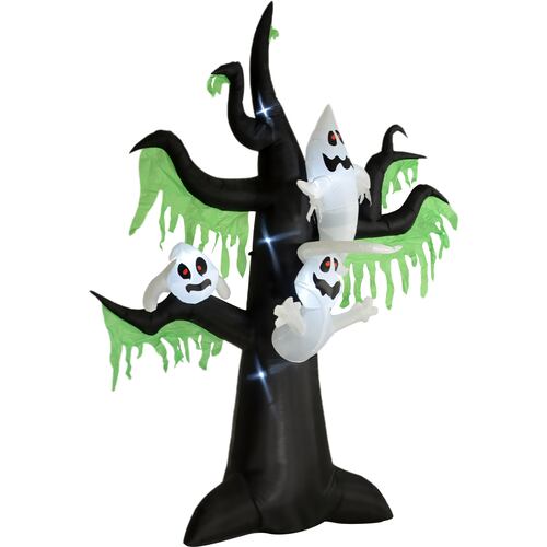 Inflable Halloween Arbol Fantasmal Led 310 Cm