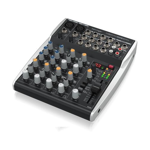 Mezcladora BEHRINGER XENYX 1002SFX 10 Canales Con Efectos.