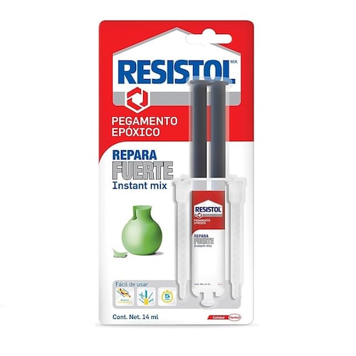 Pegamento Epoxico Jeringa 14Ml Resistol 1524151 Trasparente