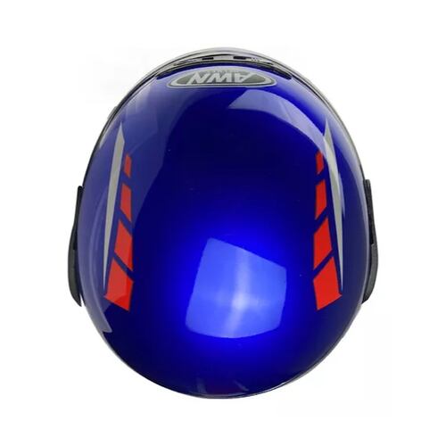 Casco Para Motocicleta Con Visor Protector Certificación Ce Talla L.