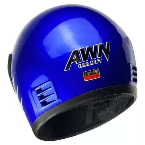 Casco Para Motocicleta Con Visor Protector Certificación Ce Talla L.