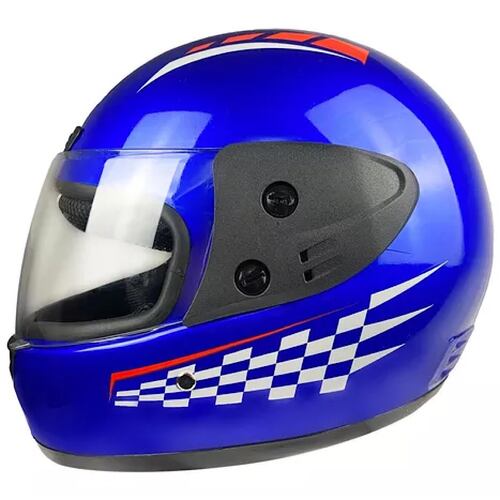 Casco Para Motocicleta Con Visor Protector Certificación Ce Talla L.