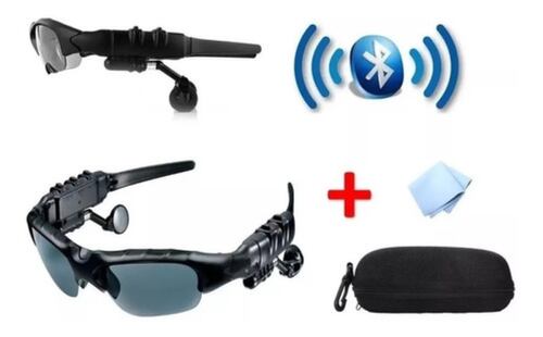 Lentes De Sol Bluetooth Manos Libres Audifonos Inalambricos Negro