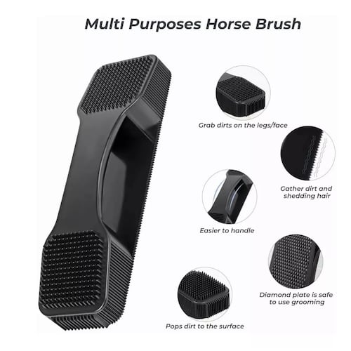 Almohaza Multiusos Para Caballos Perros Cepillo De Aseo