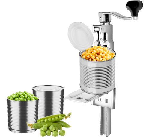 Abre Latas Industrial 56 Cm Profesional Universal Acero Inox