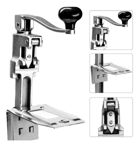 Abre Latas Industrial 56 Cm Profesional Universal Acero Inox
