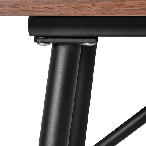 Mesa Comedor Industrial Minimalista 6 Personas 120 X 80 Cm