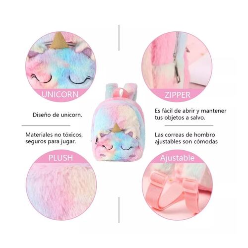 Mochilas Infantiles Unicornio Preescolar Niñas 