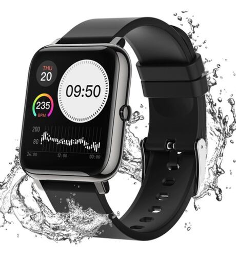Reloj Inteligente Deportivo Impermeable Con Bluetooth NEGRO