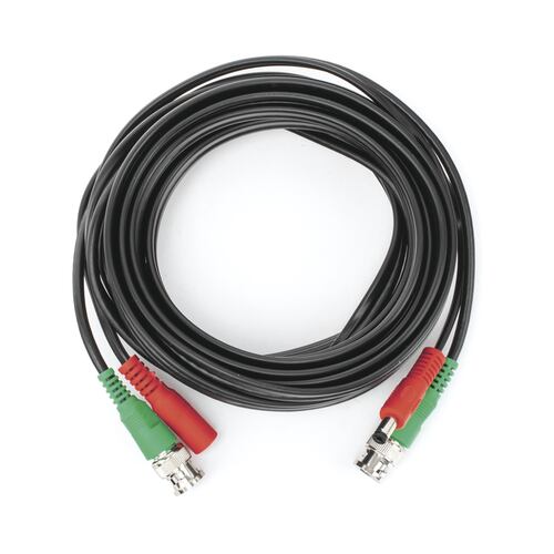 Cable CCTV siamés Epcom DIY-5M-HD de 5 metros para alimentación de cámaras de seguridad 100% cobre