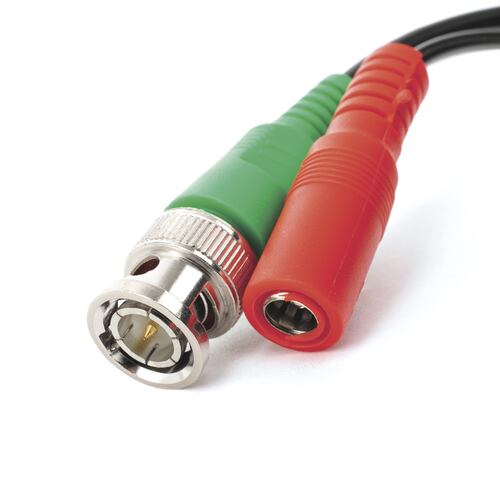 Cable CCTV siamés Epcom DIY-5M-HD de 5 metros para alimentación de cámaras de seguridad 100% cobre
