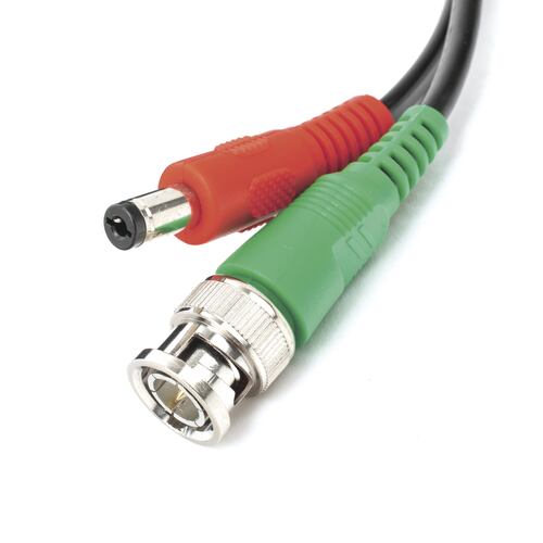 Cable CCTV siamés Epcom DIY-5M-HD de 5 metros para alimentación de cámaras de seguridad 100% cobre