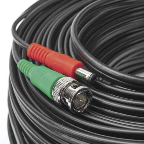 Cable CCTV siamés Epcom DIY-30M-HD de 30  metros para alimentación de cámaras de seguridad 100% cobre 
