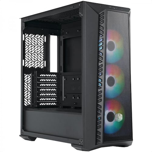 Gabinete Cooler Master MasterBox 520 Mesh ARGB USB-C 3 Ventiladores Vidrio Templado MB520-KGNN-S00