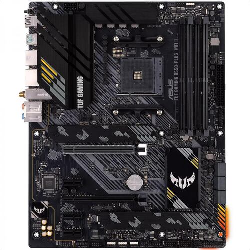 Tarjeta Madre ASUS TUF GAMING B550-PLUS WIFI II AURA 4xDDR4 2xPCI-E USB3 Socket AM4