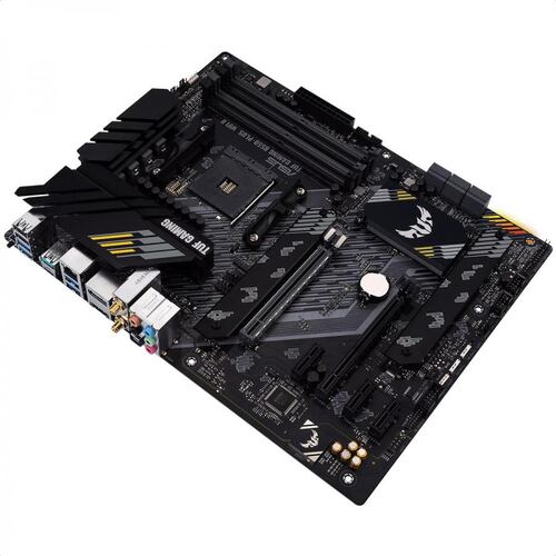 Tarjeta Madre ASUS TUF GAMING B550-PLUS WIFI II AURA 4xDDR4 2xPCI-E USB3 Socket AM4