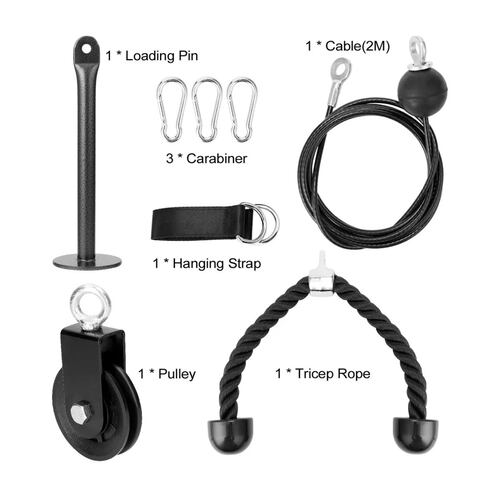 Sistema De Cable Con Polea Para Máquina De Ejercicios