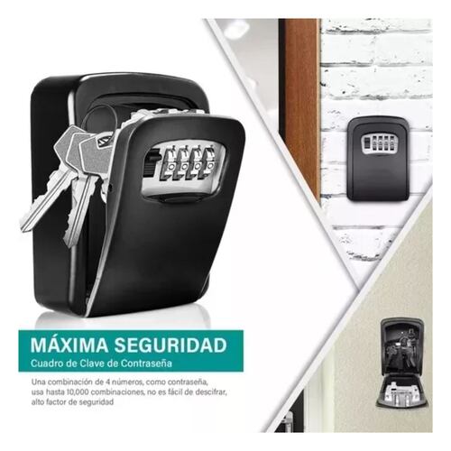 Caja Fuerte Caja De Almacenamiento Llave Montada En La Pared Ngeo