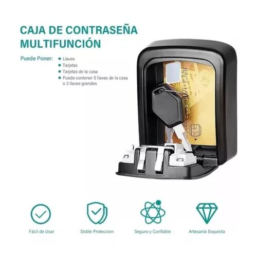 Caja Fuerte Caja De Almacenamiento Llave Montada En La Pared Ngeo