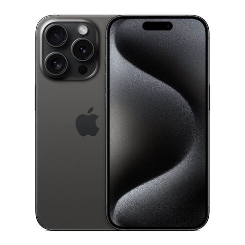 Apple iPhone 15 Pro Titanio Negro  128 GB Desbloqueado