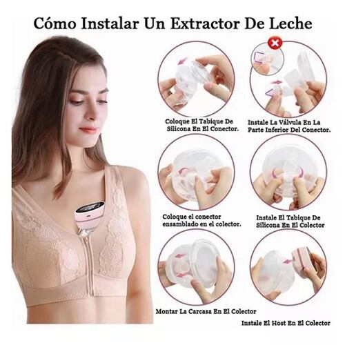 Extractor De Leche Eléctrico Portátil Manos Libres.
