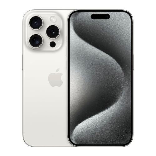 Apple iPhone 15 Pro Titanio Blanco  128 GB Desbloqueado