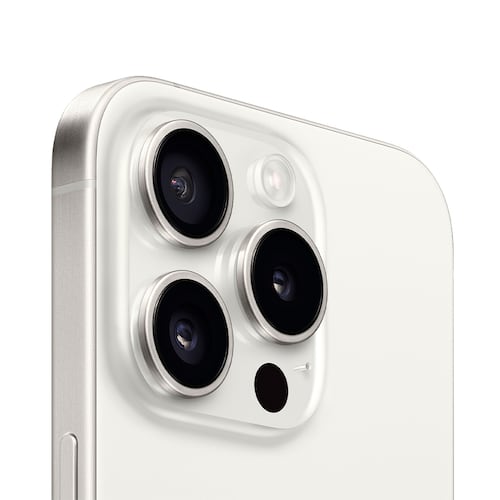 Apple iPhone 15 Pro Titanio Blanco  128 GB Desbloqueado