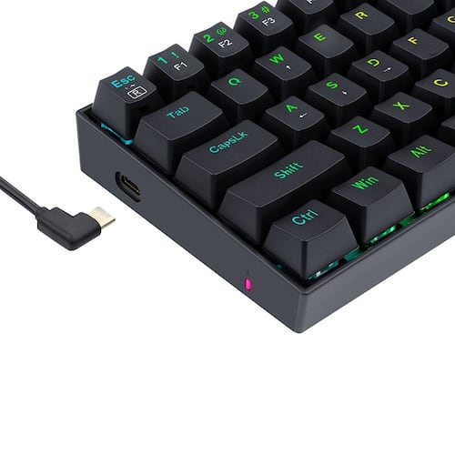 Teclado Redragon Dragonborn Mecanico Switch Brown Alambrico Español K630RGB SP-BROWN