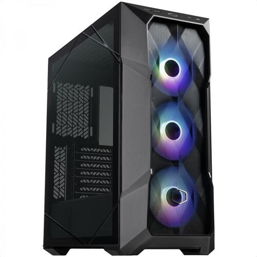 Gabinete Cooler Master MasterBox TD500 Mesh V2 ARGB USB3 3 Ventiladores Vidrio Templado TD500V2-KGNN-S00