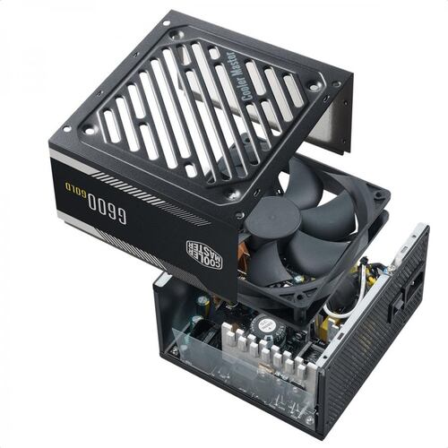 Fuente De Poder Cooler Master G600 Gold 80 Plus 600W MPW-6001-ACAAG-U2