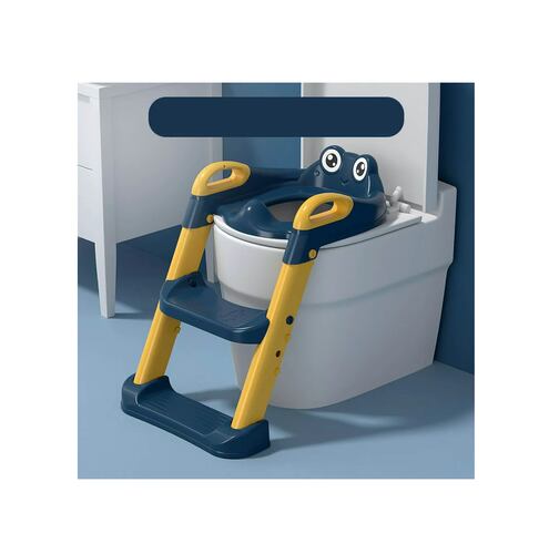 Asiento Con Escalera Y Agarradera Yellow+BLue