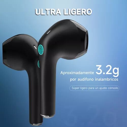 Audífonos Inalámbricos, Audífonos Bluetooth con Microfono Deep Bass Auriculares Bluetooth Con Tipo C Cable 1Hora Aut201 In-ear Earbuds.